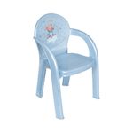 Sillón Infantil con Bandeja Decorativa Diseño Oso Color Azul