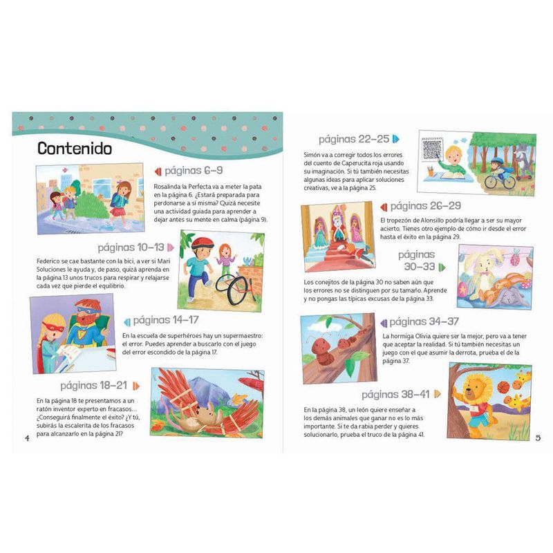 Libro Infantil Aprendo de mis Errores Claves para No Rendirse y Aprender