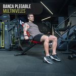 Banca Plegable 2.0 Multiángulos con Capacidad de carga 330 Lb
