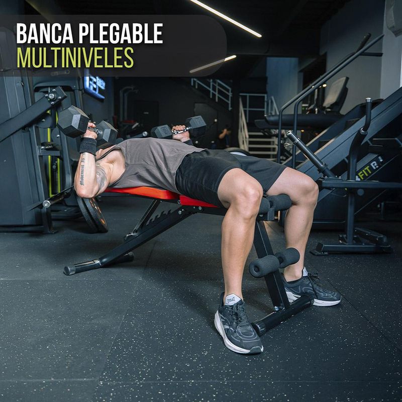 Banca Plegable 2.0 Multiángulos con Capacidad de carga 330 Lb