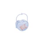 Porta Chupete Decora 140 mL Diseño Oso Color Azul