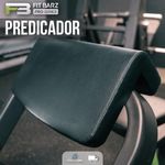 Banco Tipo Predicador FB PRO para Series de Bíceps Color Negro