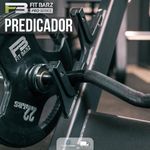 Banco Tipo Predicador FB PRO para Series de Bíceps Color Negro