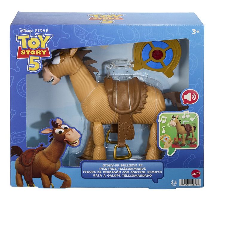 Caballo Tiro al Blanco Toy Story 5 con Control Remoto, Sonidos y Movimiento