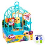 Figura Interactiva de Pájaro Little Live Pets con Jaula Diseños Surtidos