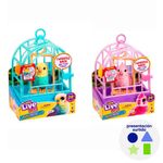 Figura Interactiva de Pájaro Little Live Pets con Jaula Diseños Surtidos