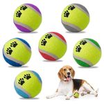 Pelotas de Tenis para Perro 2 Pzas Colores Surtidos