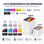 Tinta Epson T504420 Amarilla de 70 mL para Impresoras EcoTank Compatibles