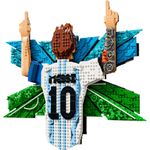 LEGO Art Lionel Messi: Celebración #43018 de 1427 Piezas