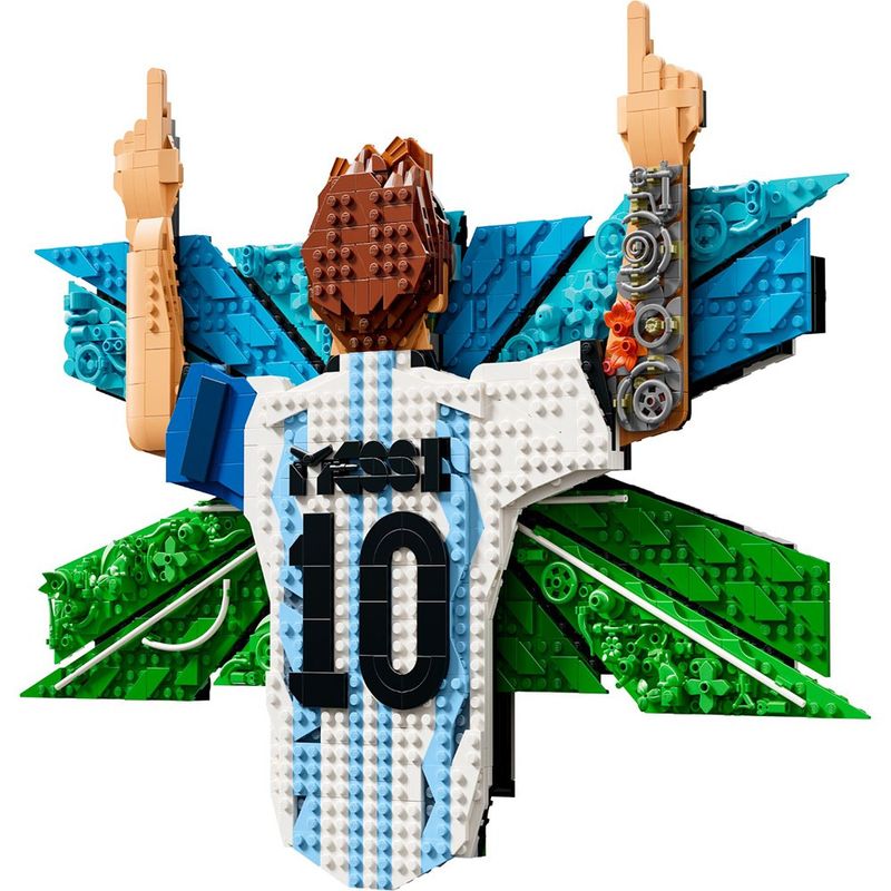 LEGO Art Lionel Messi: Celebración #43018 de 1427 Piezas