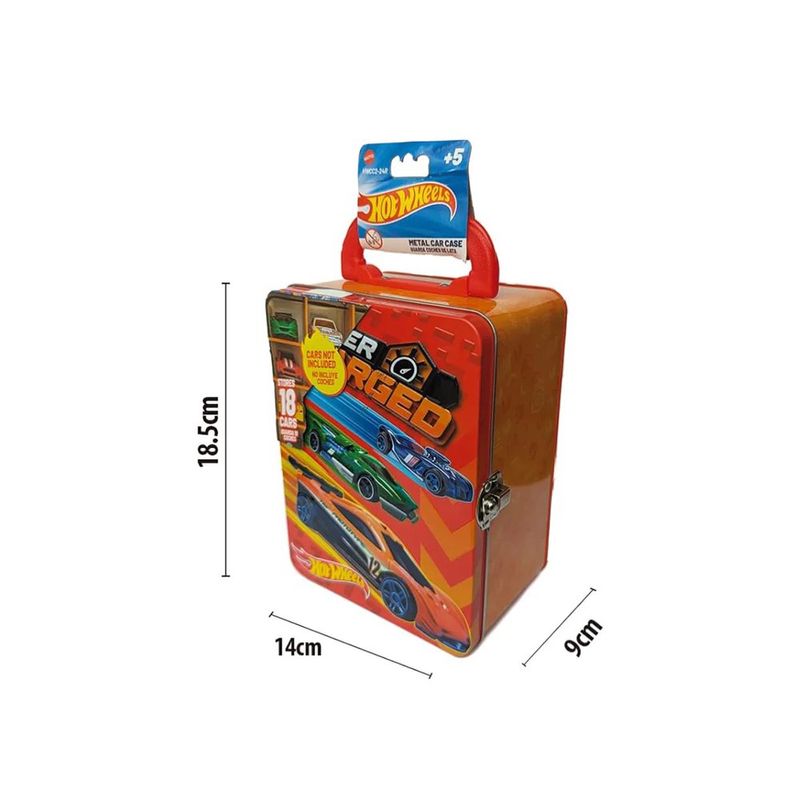 Maletín Organizador Hot Wheels para 18 Autos