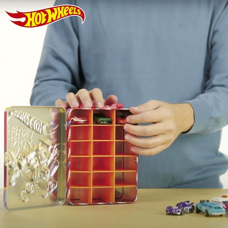 Maletín Organizador Hot Wheels para 18 Autos