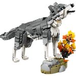 LEGO Creator 3 en 1 Animales del Bosque: Lobo Gris #31393 de 657 Piezas