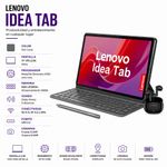 Tablet Lenovo Idea Tab de 11 Plg 8 GB RAM 128 GB con Teclado, Lápiz y Audífonos