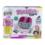 Set de Spa para Pedicure Infantil con Burbujas Música y Accesorios Multicolor