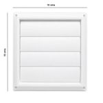 Rejilla de Ventilación de Plástico de 3 plg