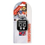 Reloj Digital LED para Niños Diseño Transformers Optimus Prime