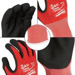 Guantes Anticorte Unisex Color Rojo Talla M
