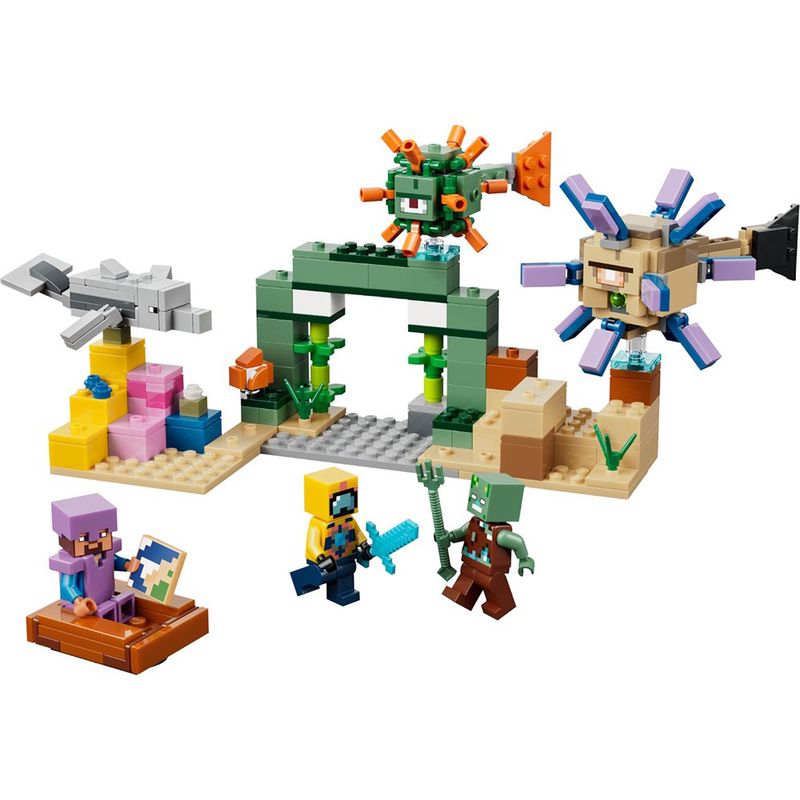 LEGO Minecraft Aventura Submarina #21598 de 310 Piezas