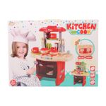 Cocinita de Juguete Kitchen Cook con Accesorios, Luces y Sonidos Multicolor