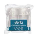 Set de 2 Dosificadores Transparentes de Plástico de 120 mL para Viaje