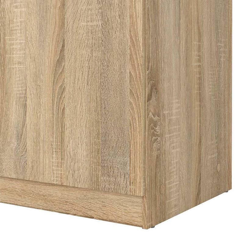 Clóset Space de 1 Puerta con Acabado Roble para Dormitorio de 49.5 x 48.6 x 175.4 cm