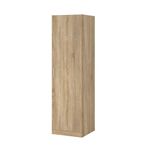 Clóset Space de 1 Puerta con Acabado Roble para Dormitorio de 49.5 x 48.6 x 175.4 cm