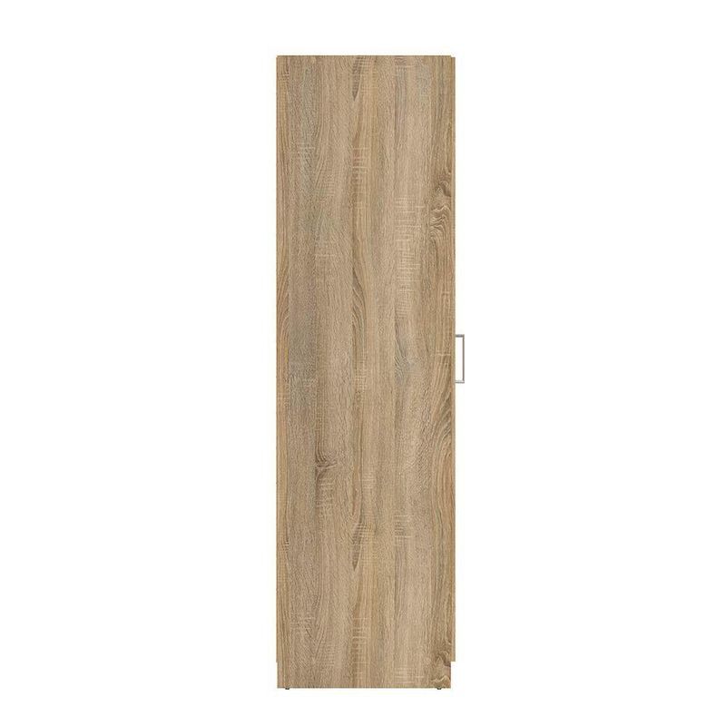 Clóset Space de 1 Puerta con Acabado Roble para Dormitorio de 49.5 x 48.6 x 175.4 cm