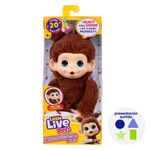 Muñeco Interactivo Mono Bebé Mini Little Live Pets Diseños Surtidos