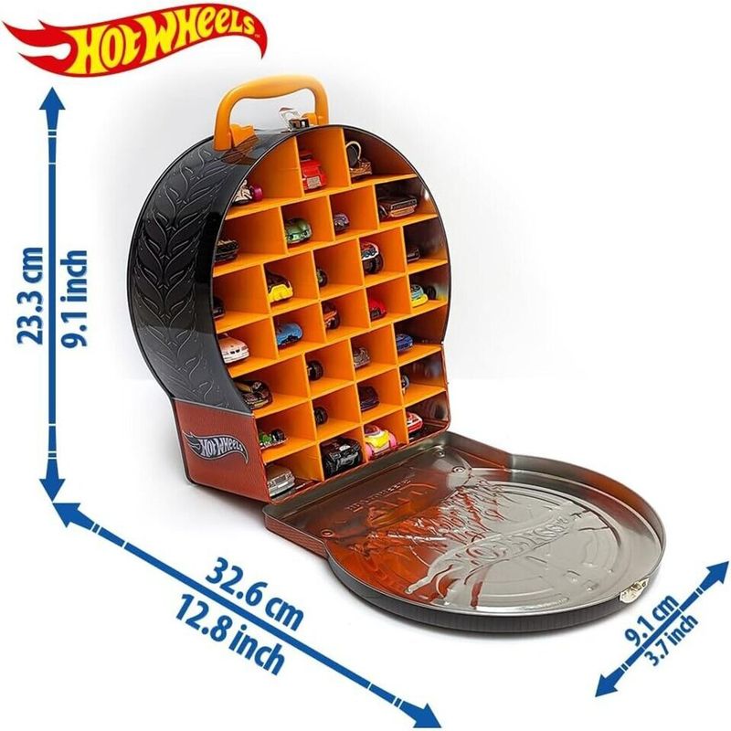 Maletín Organizador Hot Wheels para 29 Autos