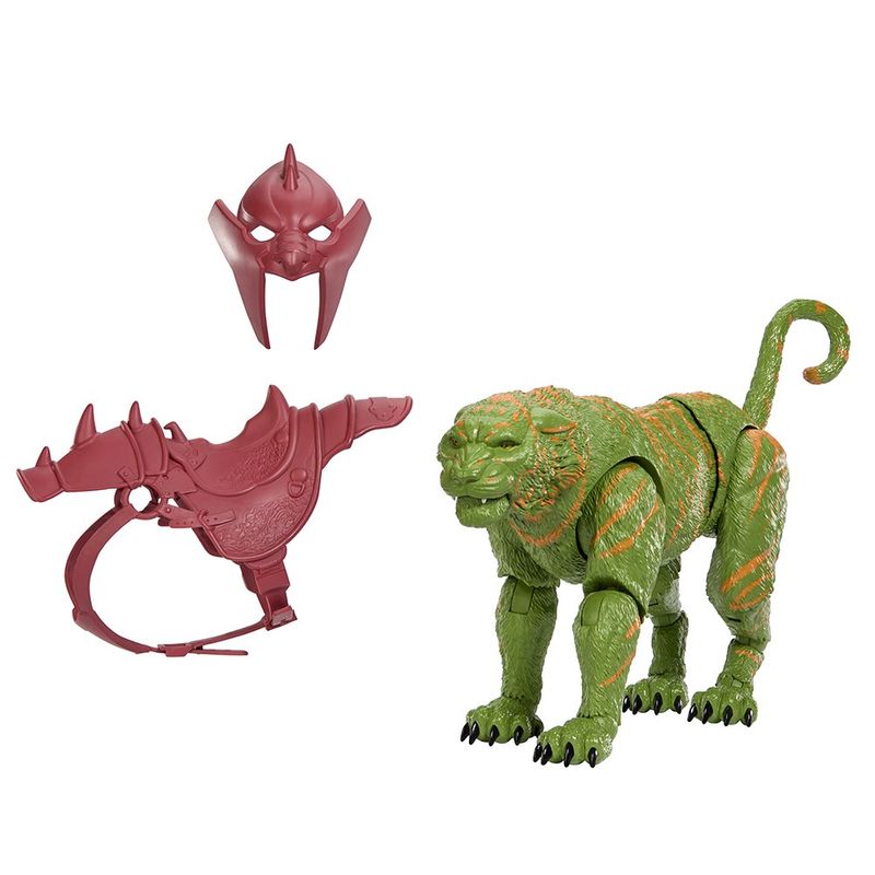 Figura de Acción de Masters of the Universe Battle Cat con Armadura Removible