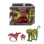 Figura de Acción de Masters of the Universe Battle Cat con Armadura Removible
