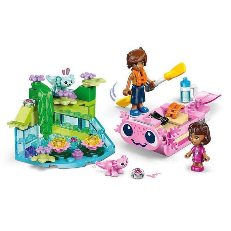 LEGO Friends Barco de Aventura Ajolote de 95 Piezas