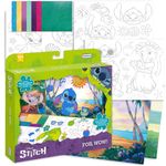Kit de Manualidades Disney Stitch Foil Wow para Decorar con Papel Metalizado