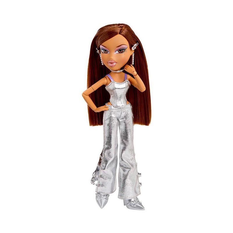 Muñeca Bratz Yasmin con Pulsera y Accesorios Glam