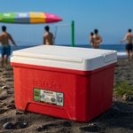 Hielera Igloo Laguna Breeze de 8 Litros Color Rojo