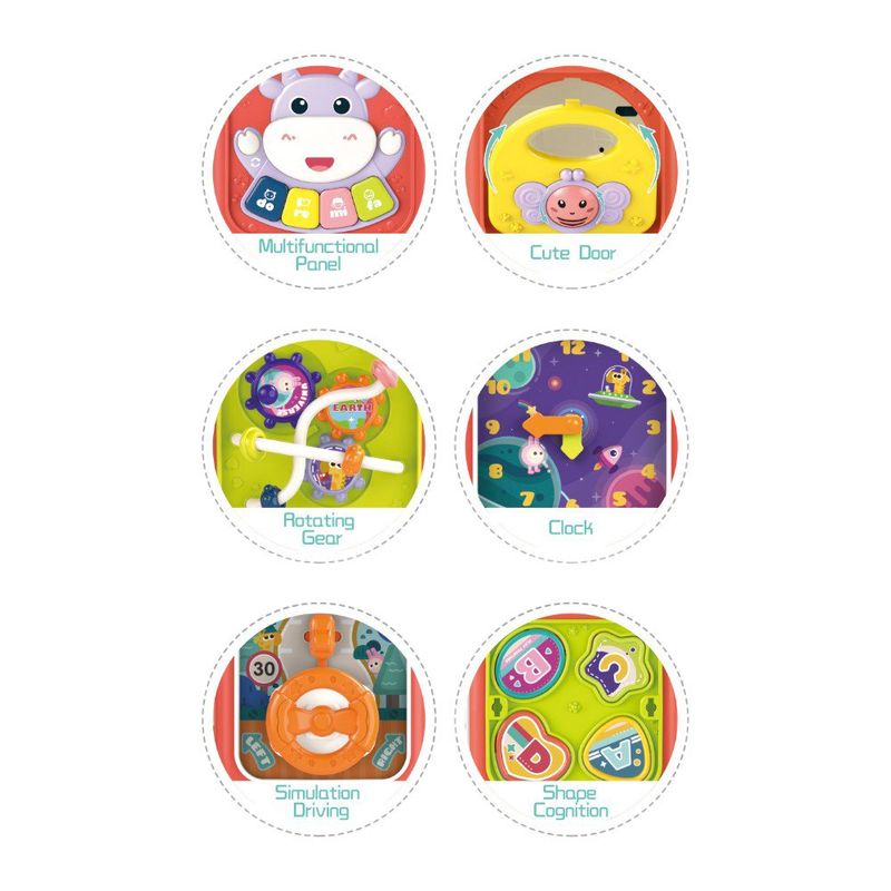 Cubo de Aprendizaje 6 en 1 para Bebé con Juegos Interactivos Presentación Surtida