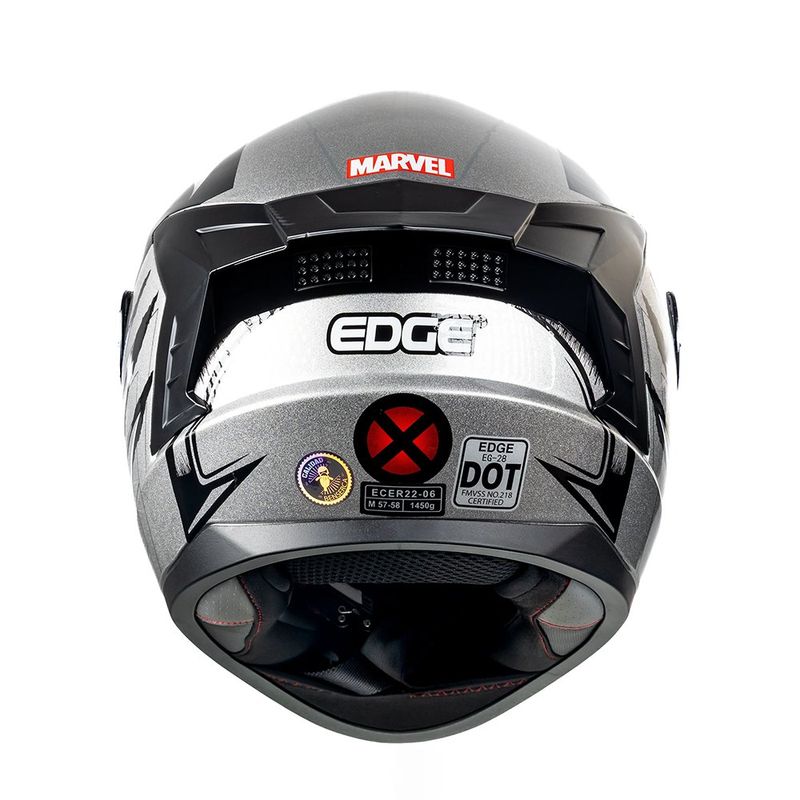Casco Abatible para Motociclista de Wolverine Talla L