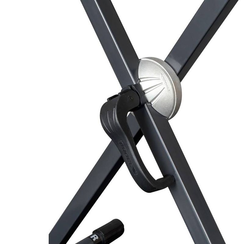Pedestal para Teclado SPL 150 Ajustable Color Negro