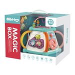 Cubo Didáctico Multifuncional 7 en 1 para Bebé con Luces y Sonido Multicolor