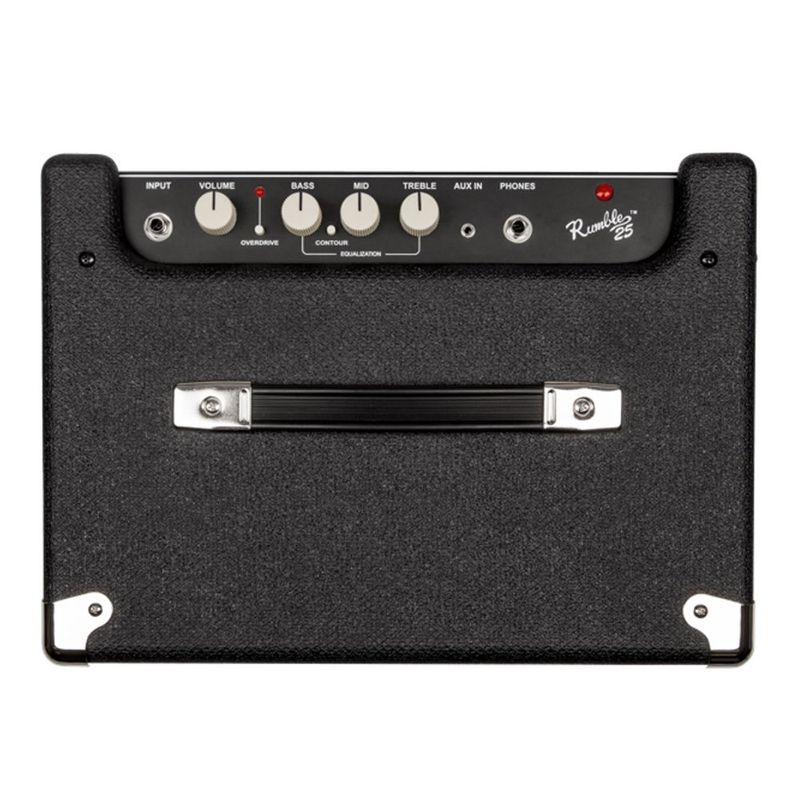 Amplificador Fender para Bajo Eléctrico Rumble de 25 W Color Negro