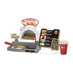 Set de Pizzería Infantil de Juguete con Horno y Accesorios Multicolor