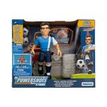 Figura de Fútbol Powershots Strike con Portería y Pelota