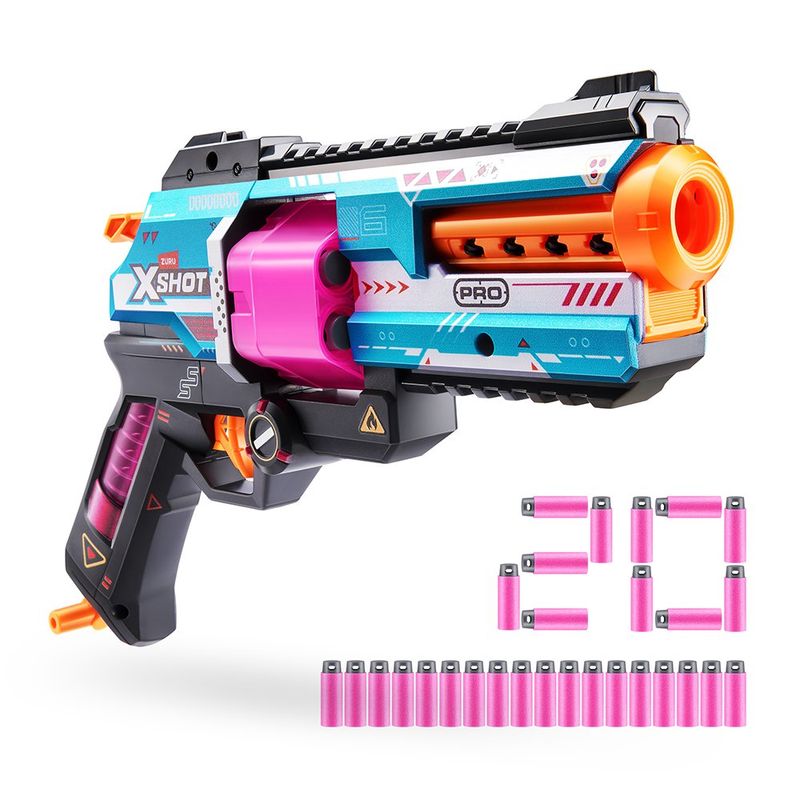 Lanzador de Dardos X-Shot Pro Skins Break Barrel con 20 Dardos