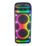 Bocina Bluetooth AWPOH6D de 1000 W con Luces LED Color Negro