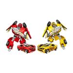 Robot Transformers con Figuras Transformables y Accesorios de Acción Multicolor