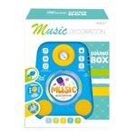 Micrófono Infantil con Bocina y Efectos de Sonido Color Celeste