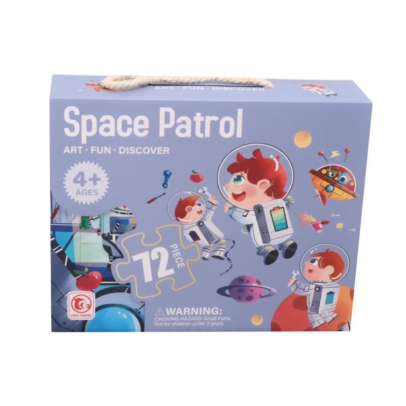 Rompecabezas Infantil Space Patrol con Diseño Espacial 60 Piezas