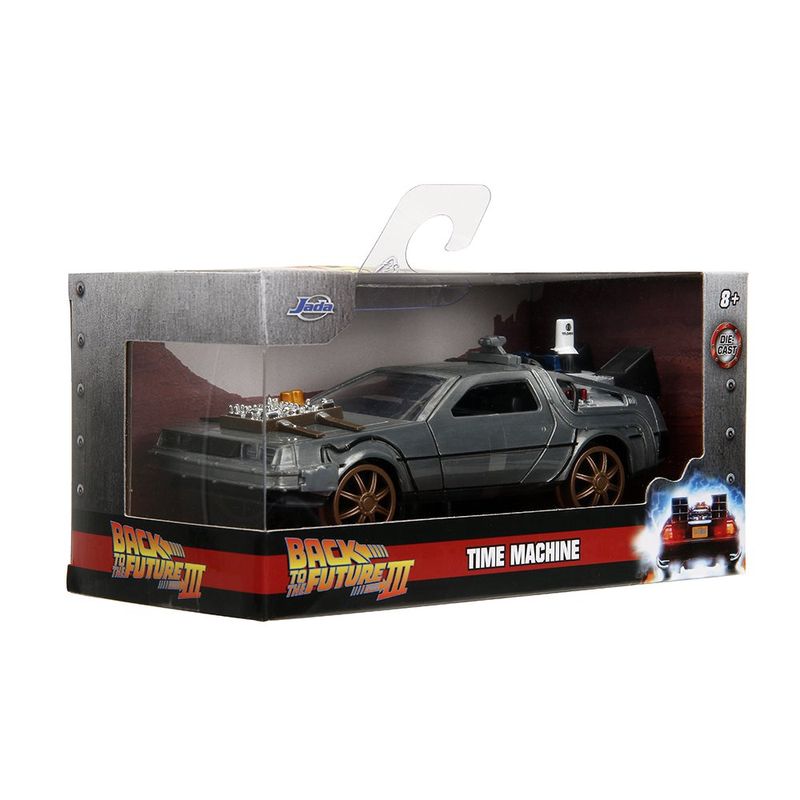 Vehículo Coleccionable Die Cast Back to the Future Time Machine Escala 1:32 Diseños Surtidos