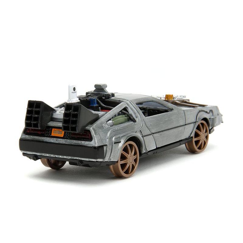 Vehículo Coleccionable Die Cast Back to the Future Time Machine Escala 1:32 Diseños Surtidos